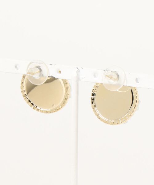 ACCOMMODE（アコモデ）の「ビジューパイピアス（ピアス（両耳用）・レディース・ブルー/ホワイト/ピンク・FREE）」の4枚目の写真