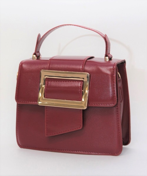 florist（フローリスト）の「【2WAY】ベルトデザインのスクエアミニショルダーバッグ（ショルダーバッグ・レディース・ブラック/ホワイト/レッド/ベージュ/キャメル・FREE）」の19枚目の写真