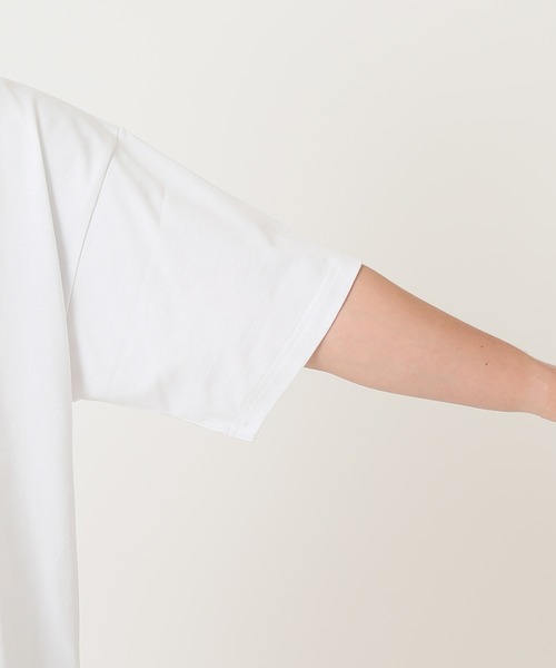 MoonStar（ムーンスター）の「【MOON STAR×relume / ムーンスター】810s 別注 Tシャツ[ワンポイント/バックプリント/ユニセックス対応]（Tシャツ/カットソー・メンズ・ホワイト/カーキ/ベージュ/ブラック・LARGE/MEDIUM/X-LARGE）」の6枚目の写真