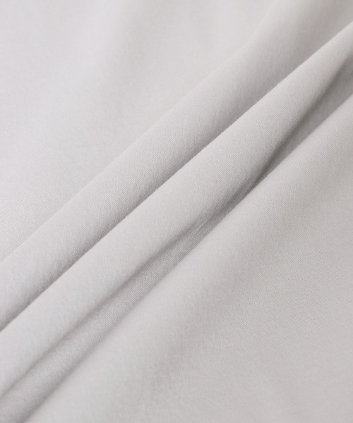 ADAM ET ROPE'（アダムエロペ）の「【アウトレット店舗・WEB限定】シルケットコットンパフスリーブTEE（Tシャツ/カットソー・レディース・ホワイト/ブラック/サックスブルー/イエロー系その他2・FREE）」の17枚目の写真