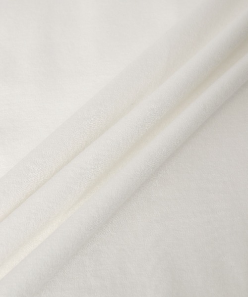 ADAM ET ROPE'（アダムエロペ）の「【アウトレット店舗・WEB限定】シルケットコットンパフスリーブTEE（Tシャツ/カットソー・レディース・ホワイト/ブラック/サックスブルー/イエロー系その他2・FREE）」の18枚目の写真