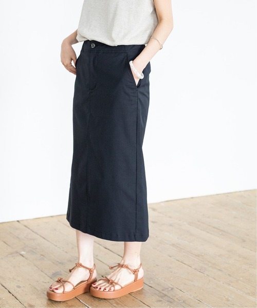 IENA（イエナ）の「タスランOX タイトスカート◆（スカート・レディース・ブラック/カーキ・40/38/36/34）」の14枚目の写真