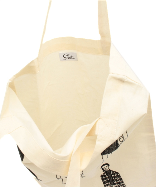 Sheta（シータ）の「ShetagirlsBAG（トートバッグ・レディース・オフホワイト・FREE）」の5枚目の写真