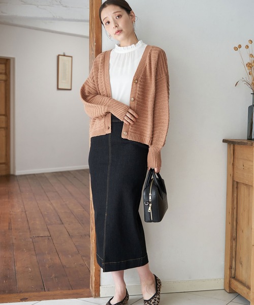 ROPE' PICNIC(ロペピクニック)の「【2WAY】フリルブラウス(シャツ/ブラウス・レディース・ホワイト/ライトグレー/ブラック/ブラック系その他/ブルー系その他・40/38)」の22枚目の写真