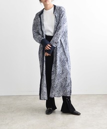 新柄追加 ペイズリーシャツワンピース