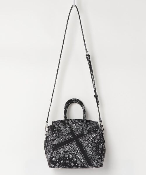 B'2nd（ビーセカンド）の「FKYB（エフケーワイビー）Paisley mini bag / ペイズリーミニバッグ（トートバッグ・レディース・その他/ホワイト/ブラック/ブルー/パープル・FREE）」の6枚目の写真