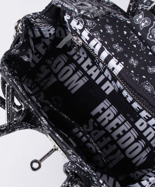B'2nd（ビーセカンド）の「FKYB（エフケーワイビー）Paisley mini bag / ペイズリーミニバッグ（トートバッグ・レディース・その他/ホワイト/ブラック/ブルー/パープル・FREE）」の9枚目の写真