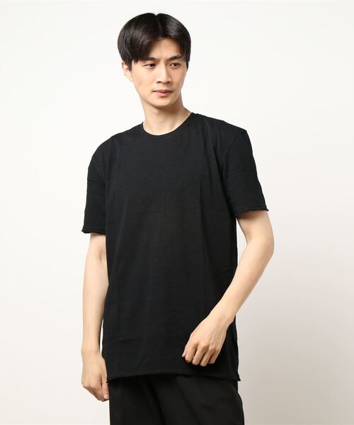SISLEY(シスレー)の「ラウンドネック半袖Tシャツ・カットソー(Tシャツ/カットソー・メンズ・ホワイト/ブラック/ネイビー/マスタード・MEDIUM/X-LARGE/SMALL/LARGE)」の22枚目の写真