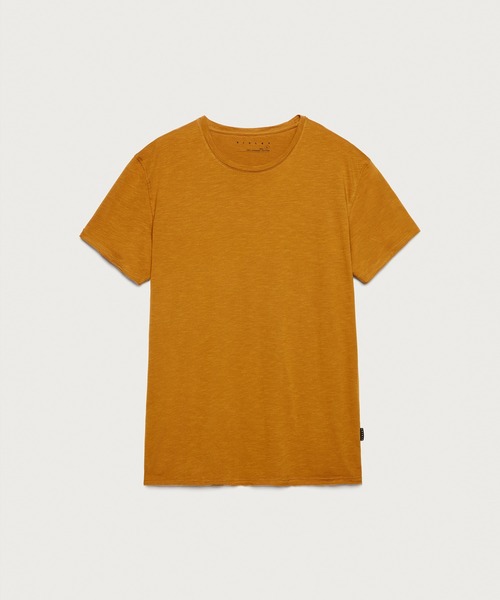 SISLEY(シスレー)の「ラウンドネック半袖Tシャツ・カットソー(Tシャツ/カットソー・メンズ・ホワイト/ブラック/ネイビー/マスタード・MEDIUM/X-LARGE/SMALL/LARGE)」の14枚目の写真