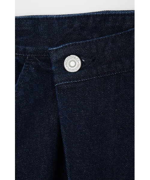 MOUSSY(マウジー)の「ASYMMETRY WRAP スカート(デニムスカート・レディース・ブラック/ワンウォッシュ・1/2/0)」の14枚目の写真