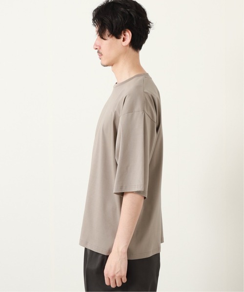 JOURNAL STANDARD（ジャーナルスタンダード）の「【人気NO.1殿堂入りベストセラー】【接触冷感】SCTCコットン ビッグシルエットTシャツ（Tシャツ/カットソー・メンズ・ホワイト/ライトグリーン/タン/ブラック系その他・SMALL/MEDIUM/LARGE）」の16枚目の写真