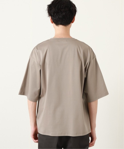 JOURNAL STANDARD（ジャーナルスタンダード）の「【人気NO.1殿堂入りベストセラー】【接触冷感】SCTCコットン ビッグシルエットTシャツ（Tシャツ/カットソー・メンズ・ホワイト/ライトグリーン/タン/ブラック系その他・SMALL/MEDIUM/LARGE）」の10枚目の写真