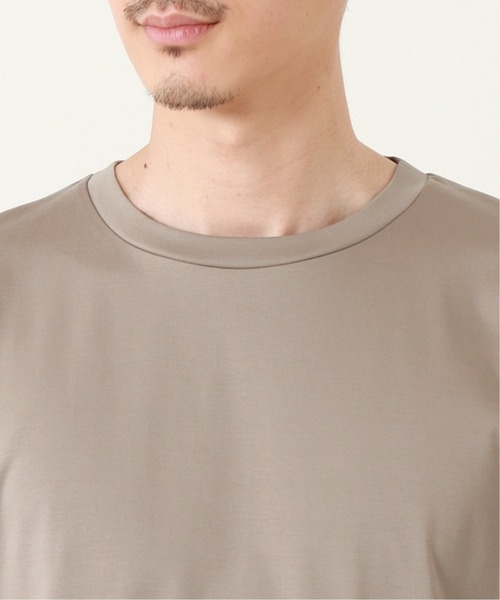 JOURNAL STANDARD（ジャーナルスタンダード）の「【人気NO.1殿堂入りベストセラー】【接触冷感】SCTCコットン ビッグシルエットTシャツ（Tシャツ/カットソー・メンズ・ホワイト/ライトグリーン/タン/ブラック系その他・SMALL/MEDIUM/LARGE）」の8枚目の写真