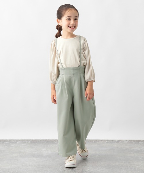 GLOBAL WORK（グローバルワーク）の「【キッズ】イージーケアサスツキパンツ/959290（その他パンツ・キッズ・ミント/ブラック/ライトパープル/ダークブラウン・110cm/140cm/120cm/160cm/130cm/100cm/150cm）」の8枚目の写真