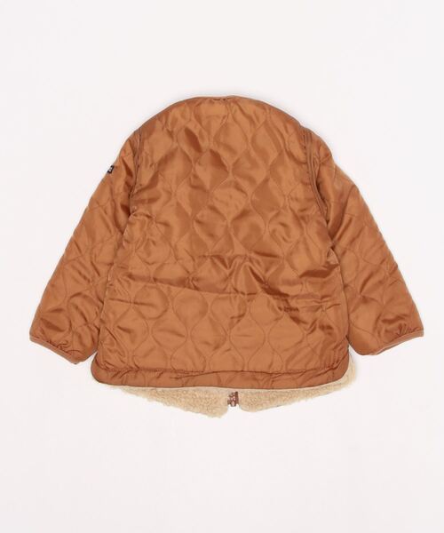 RUGGEDWORKS（ラゲッドワークス）の「リバーシブルキルトボアジャケット（ダウンジャケット/コート・キッズ・カーキ/キャメル・90/110/120/140/100/150/130）」の14枚目の写真