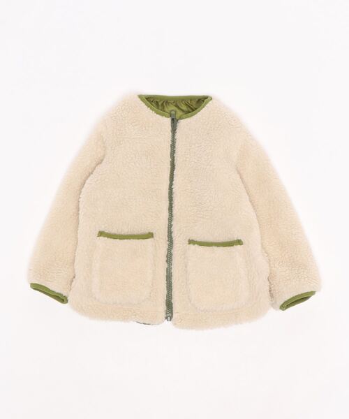 RUGGEDWORKS（ラゲッドワークス）の「リバーシブルキルトボアジャケット（ダウンジャケット/コート・キッズ・カーキ/キャメル・90/110/120/140/100/150/130）」の17枚目の写真