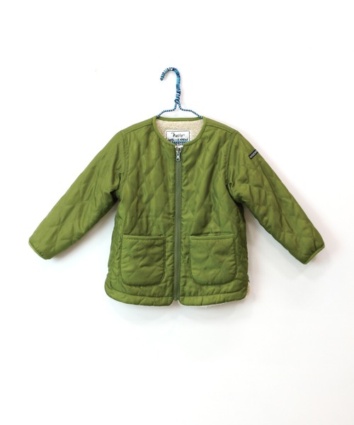 RUGGEDWORKS（ラゲッドワークス）の「リバーシブルキルトボアジャケット（ダウンジャケット/コート・キッズ・カーキ/キャメル・90/110/120/140/100/150/130）」の7枚目の写真