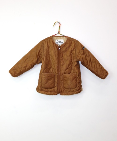 RUGGEDWORKS（ラゲッドワークス）の「リバーシブルキルトボアジャケット（ダウンジャケット/コート・キッズ・カーキ/キャメル・90/110/120/140/100/150/130）」の13枚目の写真