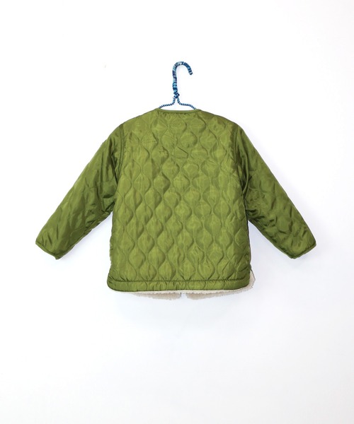 RUGGEDWORKS（ラゲッドワークス）の「リバーシブルキルトボアジャケット（ダウンジャケット/コート・キッズ・カーキ/キャメル・90/110/120/140/100/150/130）」の22枚目の写真