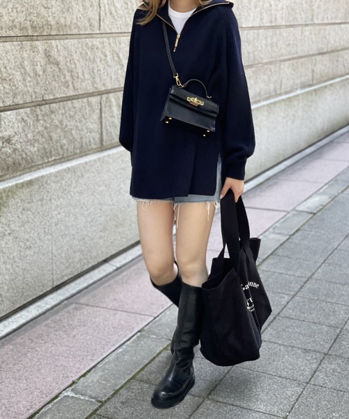 Deuxieme Classe(ドゥーズィエムクラス)の「Modern Garconne トートバッグ(トートバッグ・レディース・ブラック・FREE)」の12枚目の写真