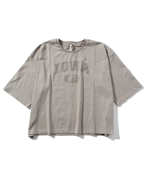 INASTUDIOS ZOO(イーナストゥディオスズー)の「「INASTUDIOS SELECT」プリントTシャツ(Tシャツ/カットソー・メンズ・ホワイト/サックスブルー/グリーン/グレイッシュベージュ/チャコール・MEDIUM/LARGE)」の3枚目の写真