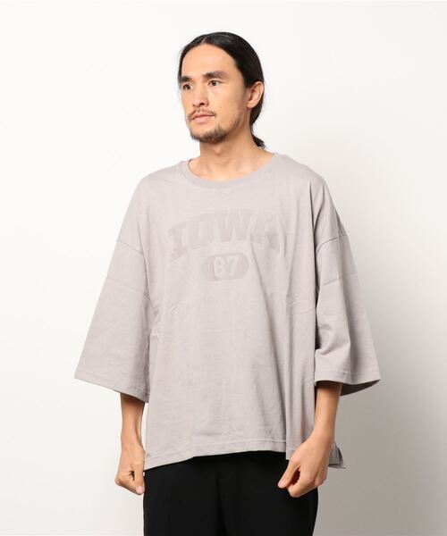 INASTUDIOS ZOO(イーナストゥディオスズー)の「「INASTUDIOS SELECT」プリントTシャツ(Tシャツ/カットソー・メンズ・ホワイト/サックスブルー/グリーン/グレイッシュベージュ/チャコール・MEDIUM/LARGE)」の12枚目の写真
