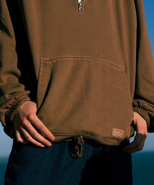 Levi's（リーバイス）の「Levi's(R) RED MOCK フリース TOFFEE（スウェット・メンズ・マルチ・XL/M/L/S）」の4枚目の写真