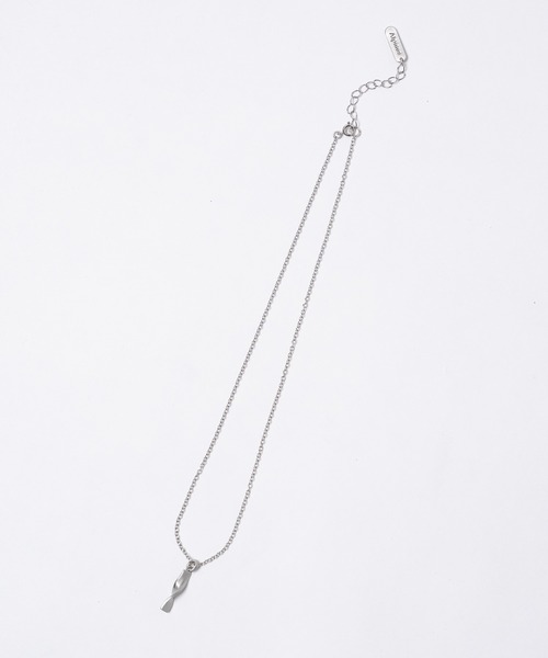 Alpinus(アルピナス)の「Alpinus - twist silver necklace / ツイストシルバーネックレス(ネックレス・メンズ・シルバー・FREE)」の10枚目の写真