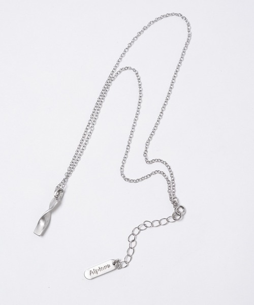 Alpinus(アルピナス)の「Alpinus - twist silver necklace / ツイストシルバーネックレス(ネックレス・メンズ・シルバー・FREE)」の11枚目の写真