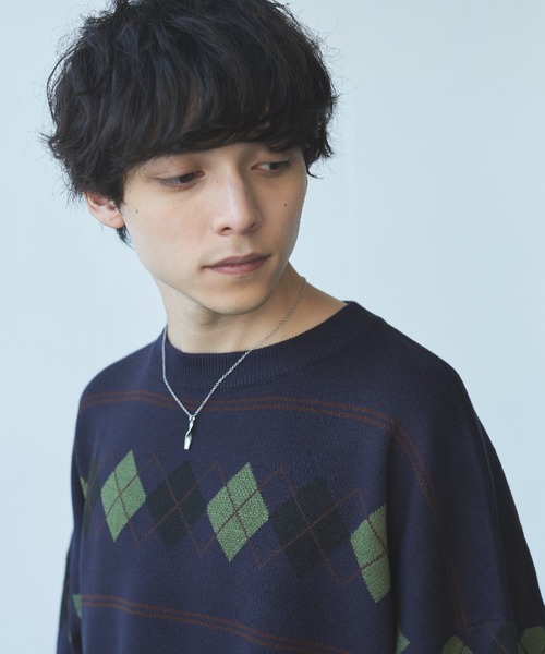 Alpinus(アルピナス)の「Alpinus - twist silver necklace / ツイストシルバーネックレス(ネックレス・メンズ・シルバー・FREE)」の3枚目の写真