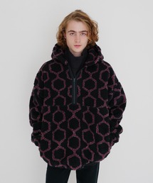 ハーフジップ フーディー KEIKO CAVIAR