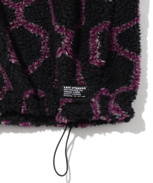 Levi's(リーバイス)の「ハーフジップ フーディー KEIKO CAVIAR(その他アウター・メンズ・ブラック・XL/M/S/L)」の8枚目の写真