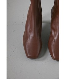 STYLEMIXER | ダブルシームレザーミドルブーツ(ブーツ)