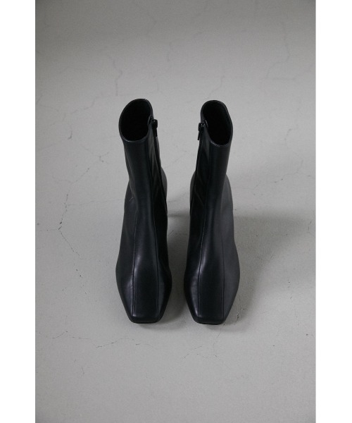 STYLEMIXER（スタイルミキサー）の「ダブルシームレザーミドルブーツ（ブーツ・レディース・ブラック/ブラウン/グリーン・SMALL/MEDIUM/LARGE）」の4枚目の写真
