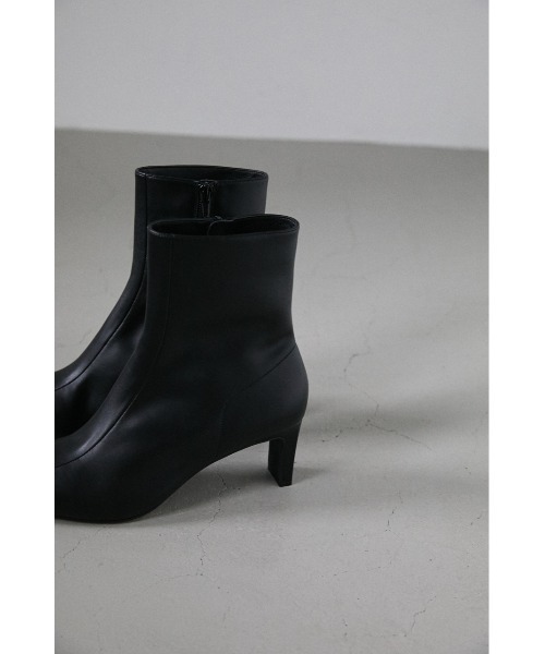 STYLEMIXER（スタイルミキサー）の「ダブルシームレザーミドルブーツ（ブーツ・レディース・ブラック/ブラウン/グリーン・SMALL/MEDIUM/LARGE）」の6枚目の写真