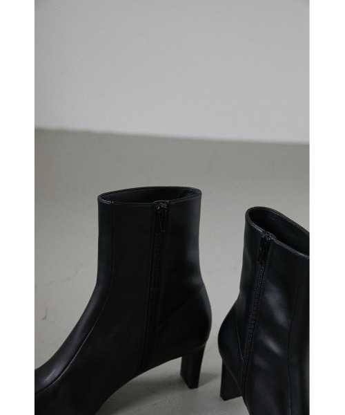 STYLEMIXER（スタイルミキサー）の「ダブルシームレザーミドルブーツ（ブーツ・レディース・ブラック/ブラウン/グリーン・SMALL/MEDIUM/LARGE）」の7枚目の写真