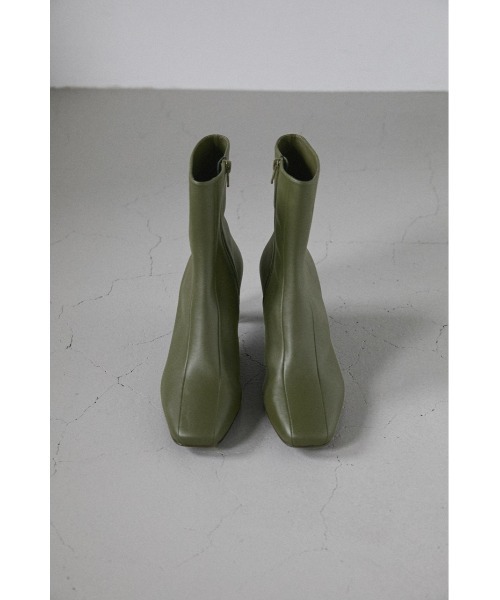 STYLEMIXER（スタイルミキサー）の「ダブルシームレザーミドルブーツ（ブーツ・レディース・ブラック/ブラウン/グリーン・SMALL/MEDIUM/LARGE）」の16枚目の写真