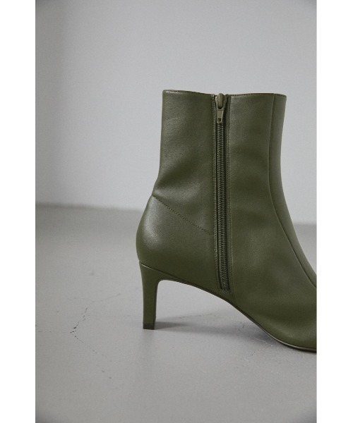 STYLEMIXER（スタイルミキサー）の「ダブルシームレザーミドルブーツ（ブーツ・レディース・ブラック/ブラウン/グリーン・SMALL/MEDIUM/LARGE）」の20枚目の写真