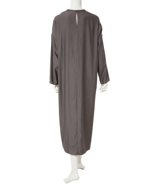 fifth（フィフス）の「フロントピンタックワンピース（ワンピース・レディース・オフホワイト/チャコールグレー・MEDIUM）」の8枚目の写真