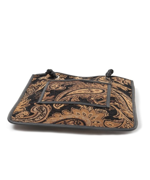 LAKOLE（ラコレ）の「ジャカードパイピングトートバッグ / 228443（トートバッグ・レディース・ブラック/ライトイエロー・FREE）」の13枚目の写真