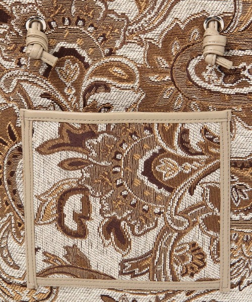 LAKOLE（ラコレ）の「ジャカードパイピングトートバッグ / 228443（トートバッグ・レディース・ブラック/ライトイエロー・FREE）」の8枚目の写真