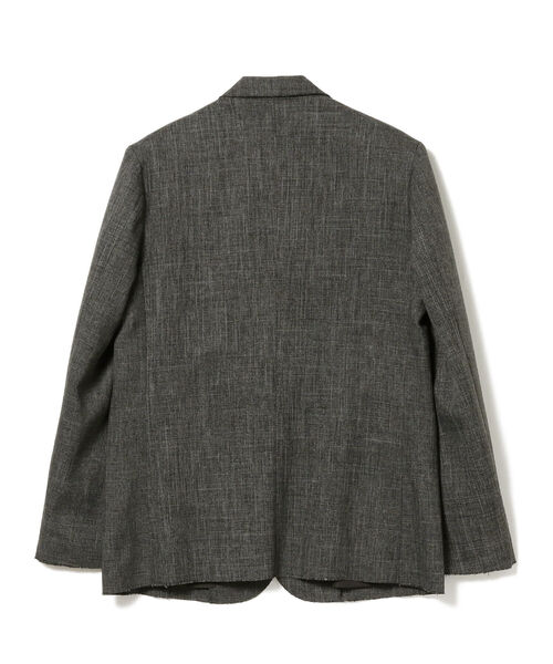 International Gallery BEAMS（インターナショナルギャラリービームス）の「IG / カットオフ 3ボタンジャケット（テーラードジャケット・メンズ・チャコールグレー/ダークブラウン・MEDIUM）」の5枚目の写真