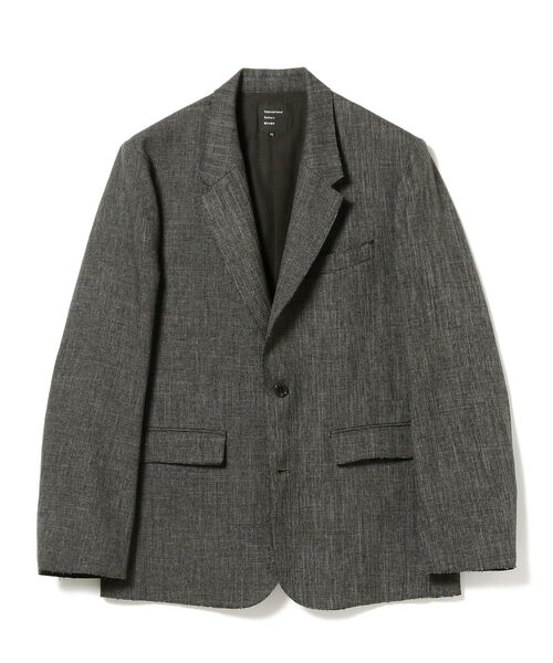 International Gallery BEAMS（インターナショナルギャラリービームス）の「IG / カットオフ 3ボタンジャケット（テーラードジャケット・メンズ・チャコールグレー/ダークブラウン・MEDIUM）」の21枚目の写真