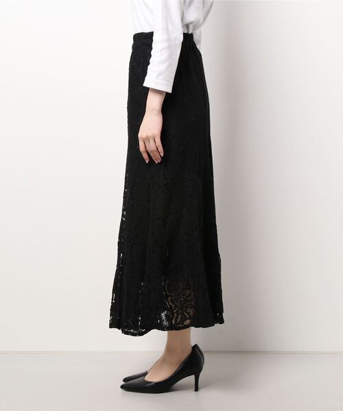 LAGLAIA(ラグライア)の「【LAGLAIA】コードレースフレアSK(スカート・レディース・ブルー/ブラック・FREE)」の3枚目の写真