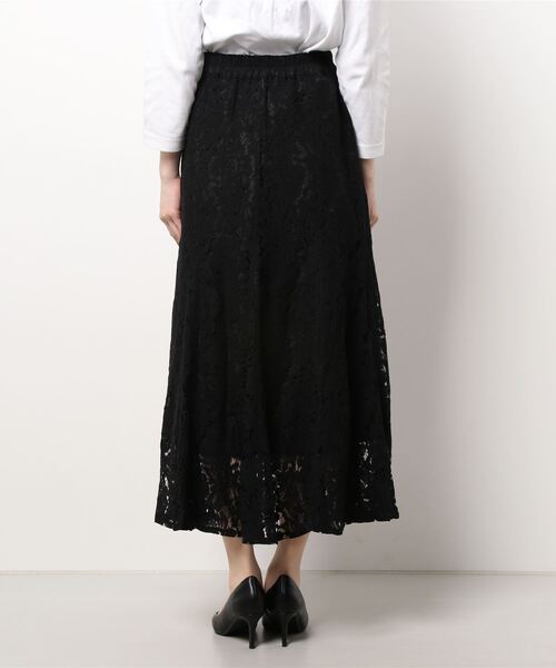 LAGLAIA(ラグライア)の「【LAGLAIA】コードレースフレアSK(スカート・レディース・ブルー/ブラック・FREE)」の4枚目の写真