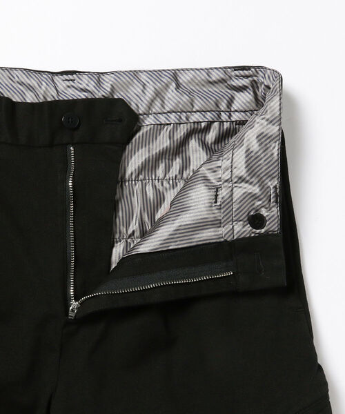 BEAMS LIGHTS（ビームスライツ）の「BEAMS LIGHTS / ストレッチ スリム カーゴトラウザー（カーゴパンツ・メンズ・ブラック/オリーブ・SMALL/MEDIUM/LARGE/X-LARGE）」の4枚目の写真