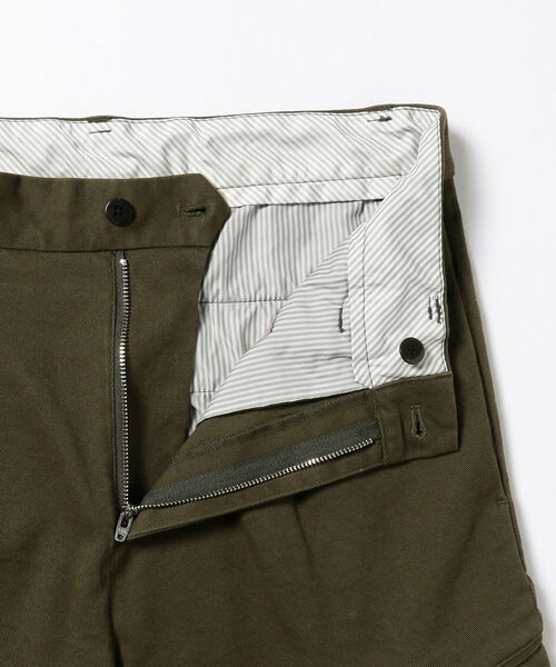 BEAMS LIGHTS（ビームスライツ）の「BEAMS LIGHTS / ストレッチ スリム カーゴトラウザー（カーゴパンツ・メンズ・ブラック/オリーブ・SMALL/MEDIUM/LARGE/X-LARGE）」の8枚目の写真