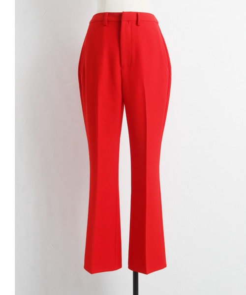 &. NOSTALGIA（アンドドットノスタルジア）の「【ZOZO限定】セミフレアカラーパンツ（その他パンツ・レディース・ピンク/レッド/ブラック/グリーン/ブルー/ネイビー/ライトピンク/オフホワイト・M/S/L）」の13枚目の写真