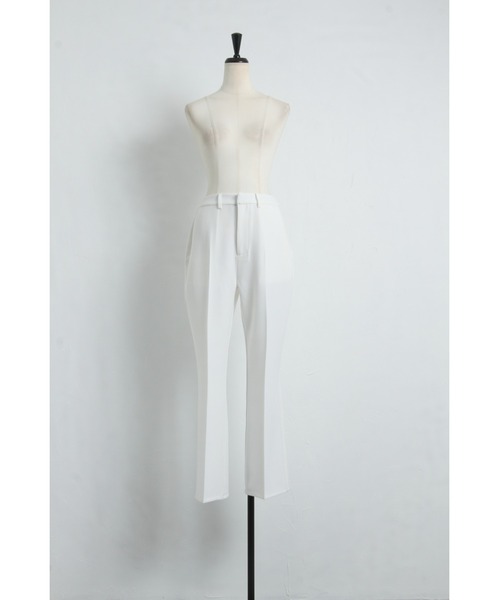 &. NOSTALGIA（アンドドットノスタルジア）の「【ZOZO限定】セミフレアカラーパンツ（その他パンツ・レディース・ピンク/レッド/ブラック/グリーン/ブルー/ネイビー/ライトピンク/オフホワイト・M/S/L）」の20枚目の写真