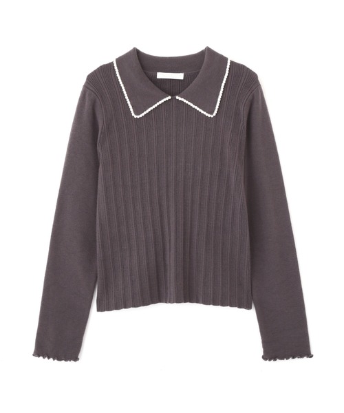 PROPORTION BODY DRESSING（プロポーションボディドレッシング）の「パールカラーニット / 1211270115（ニット/セーター・レディース・パープル/ダークグレー/ホワイト系その他・SMALL/MEDIUM）」の16枚目の写真